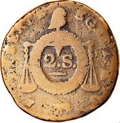 France 2 Sols First Republic. Pau LAN II (1793-94) Cow KM# 623.6 LIBERTE EGALITE 2. S. coin reverse France 2 Sols First Republic. Pau LAN II (1793-94) Cow KM# 623.6 LIBERTE EGALITE 2. S. coin reverse