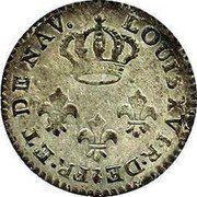 France 2 Sous Louis XVI 1789 KM# 1a LOUIS XVI R.DE FR ET DE NAV. coin obverse