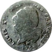 France 30 Sols Louis XVI 1792 Cow KM# 606.17 LOUIS XVI ROI DES FRANÇOIS 1792 coin obverse