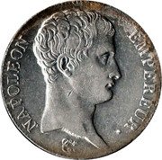 France 5 Francs Napoleon I 1807 U KM# 673.12 NAPOLEON EMPEREUR. coin obverse France 5 Francs Napoleon I 1807 U KM# 673.12 NAPOLEON EMPEREUR. coin obverse