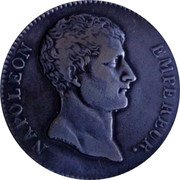 France 5 Francs Napoleon I AN12 A KM# 660.1 NAPOLEON EMPEREUR coin obverse France 5 Francs Napoleon I AN12 A KM# 660.1 NAPOLEON EMPEREUR coin obverse