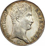 France 5 Francs Napoleon I AN13 M KM# 662.10 NAPOLEON EMPEREUR. BRENET coin obverse France 5 Francs Napoleon I AN13 M KM# 662.10 NAPOLEON EMPEREUR. BRENET coin obverse