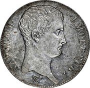 France 5 Francs Napoleon I AN13 W KM# 662.15 NAPOLEON EMPEREUR. coin obverse France 5 Francs Napoleon I AN13 W KM# 662.15 NAPOLEON EMPEREUR. coin obverse