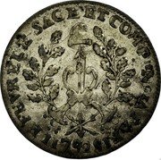 France 5 Sols Lefevre Lesage 1792 KM# Tn15 LEFEVRE LASAGE ET COMPIE NCI A PARIS 1791 coin obverse France 5 Sols Lefevre Lesage 1792 KM# Tn15 LEFEVRE LASAGE ET COMPIE NCI A PARIS 1791 coin obverse