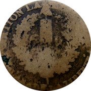 France 6 Deniers Louis XVI 1792 I KM# 610.2 LA NATION LA LOI LE ROI 6 D. L'AN 4 DE LA LIBERTÉ coin reverse