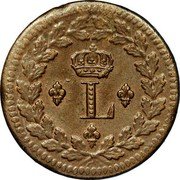 France Decime Louis XVIII 1814 DECIME KM# 701 L coin obverse France Decime Louis XVIII 1814 DECIME KM# 701 L coin obverse