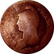 France Decime Napoleon I LAN 5 (1796-97) D KM# 644.5 REPUBLIQUE FRANÇAISE DUPRÉ coin obverse