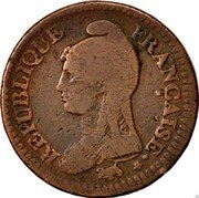 France Decime Napoleon I LAN 5 (1796-97) T KM# 644.10 REPUBLIQUE FRANÇAISE DUPRÉ coin obverse France Decime Napoleon I LAN 5 (1796-97) T KM# 644.10 REPUBLIQUE FRANÇAISE DUPRÉ coin obverse