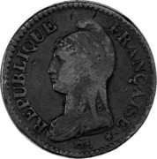 France Decime Napoleon I LAN 8 (1799-1800) AA KM# 644.2 REPUBLIQUE FRANÇAISE DUPRÉ coin obverse France Decime Napoleon I LAN 8 (1799-1800) AA KM# 644.2 REPUBLIQUE FRANÇAISE DUPRÉ coin obverse