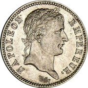 France Franc Napoleon I 1809 Q KM# 692.12 NAPOLEON EMPEREUR. TIOLIER coin obverse France Franc Napoleon I 1809 Q KM# 692.12 NAPOLEON EMPEREUR. TIOLIER coin obverse