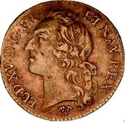 France Louis D'or (Louis XV) KM# 513.8 LUD XV D G FR ET NAV REX coin obverse France Louis D'or (Louis XV) KM# 513.8 LUD XV D G FR ET NAV REX coin obverse