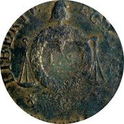 France Sol First Republic. Strasbourg LAN II (1793-94) BB KM# 620.3 1 S BB LIBERTE EGALITE coin reverse France Sol First Republic. Strasbourg LAN II (1793-94) BB KM# 620.3 1 S BB LIBERTE EGALITE coin reverse