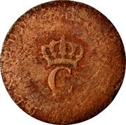 France Stampee Louis XVI ND (1763) KM# 1.1 LUD XV D G FR ET NAV REX C coin obverse