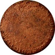 France Stampee Louis XVI ND (1763) KM# 1.1 SIT NOM DOM B BENEDICTUM 1740 coin reverse