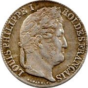 France 1/2 Franc Louis Philippe I 1834 BB KM# 741.3 LOUIS PHILIPPE I ROI DES FRANÇAIS DOMARD. F. coin obverse France 1/2 Franc Louis Philippe I 1834 BB KM# 741.3 LOUIS PHILIPPE I ROI DES FRANÇAIS DOMARD. F. coin obverse