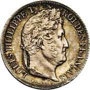 France 1/2 Franc Louis Philippe I 1834 MA KM# 741.10 LOUIS PHILIPPE I ROI DES FRANÇAIS DOMARD. F. coin obverse France 1/2 Franc Louis Philippe I 1834 MA KM# 741.10 LOUIS PHILIPPE I ROI DES FRANÇAIS DOMARD. F. coin obverse
