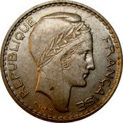 France 10 Francs Marianne 1948 B KM# 909.2 REPUBLIQUE FRANÇAISE P.TURIN coin obverse France 10 Francs Marianne 1948 B KM# 909.2 REPUBLIQUE FRANÇAISE P.TURIN coin obverse