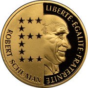 France 10 Francs Robert Schuman 1986 Proof KM# 958c LIBERTÉ ÉGALITÉ FRATERNITÉ ROBERT SCHUMAN coin reverse France 10 Francs Robert Schuman 1986 Proof KM# 958c LIBERTÉ ÉGALITÉ FRATERNITÉ ROBERT SCHUMAN coin reverse