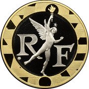 France 10 Francs Spirit of Bastille 1988 Proof KM# 964.1a R F coin obverse France 10 Francs Spirit of Bastille 1988 Proof KM# 964.1a R F coin obverse