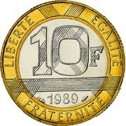10 francs 1989 valeur
