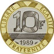 pièce 10 francs 1989 prix
