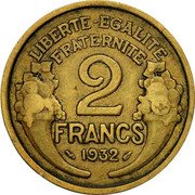 France 2 Francs Marianne 1932 KM# 886 LIBERTE-EGALITE FRATERNITE 2 FRANCS 1931 coin reverse France 2 Francs Marianne 1932 KM# 886 LIBERTE-EGALITE FRATERNITE 2 FRANCS 1931 coin reverse