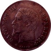 France 20 Centimes Napoleon III 1863 BB KM# 778.2 NAPOLEON III EMPEREUR BARRE coin obverse France 20 Centimes Napoleon III 1863 BB KM# 778.2 NAPOLEON III EMPEREUR BARRE coin obverse