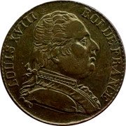 France 20 Francs Louis XVIII 1815 R Londres KM# 706.7 LOUIS XVIII ROI DE FRANCE coin obverse France 20 Francs Louis XVIII 1815 R Londres KM# 706.7 LOUIS XVIII ROI DE FRANCE coin obverse