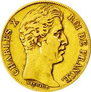 France 20 Francs Charles X 1830 A KM# A726 CHARLES X ROI DE FRANCE. MICHAUT coin obverse France 20 Francs Charles X 1830 A KM# A726 CHARLES X ROI DE FRANCE. MICHAUT coin obverse