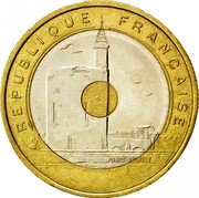 France 20 Francs Mediteranian Games 1993 KM# 1016 REPUBLIQUE FRANÇAISE PONCE BUQUOY coin obverse France 20 Francs Mediteranian Games 1993 KM# 1016 REPUBLIQUE FRANÇAISE PONCE BUQUOY coin obverse