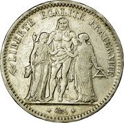 France 5 Francs Hercules Group 1848 D KM# 756.3 LIBERTÉ ÉGALITÉ FRATERNITÉ DUPRE coin reverse France 5 Francs Hercules Group 1848 D KM# 756.3 LIBERTÉ ÉGALITÉ FRATERNITÉ DUPRE coin reverse