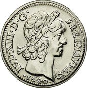 France 5 Francs Louis XIII 2000 KM# 1964 LVD XIII D G FR ET NAV REX 1640 coin reverse France 5 Francs Louis XIII 2000 KM# 1964 LVD XIII D G FR ET NAV REX 1640 coin reverse