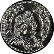 France 5 Francs Denarius of Charlemagne 2000 KM# 1223 KAROLVS IMP AVG coin reverse France 5 Francs Denarius of Charlemagne 2000 KM# 1223 KAROLVS IMP AVG coin reverse