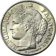 France 50 Centimes Ceres 1887 A KM# 834.1 REPUBLIQUE FRANÇAISE. CONCOR E.A. OUDINÉ F. coin obverse France 50 Centimes Ceres 1887 A KM# 834.1 REPUBLIQUE FRANÇAISE. CONCOR E.A. OUDINÉ F. coin obverse