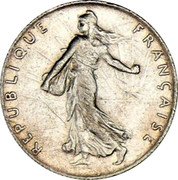 France 50 Centimes The Sower 1911 KM# 854 REPUBLIQUE FRANÇAISE O.ROTY coin obverse France 50 Centimes The Sower 1911 KM# 854 REPUBLIQUE FRANÇAISE O.ROTY coin obverse