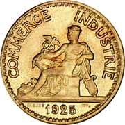 France 50 Centimes Chambers of Commerce 1925 KM# 884 CHAMBRES DE COMMERCE DE FRANCE BON POUR 50 CENTIMES BR. AL. coin obverse France 50 Centimes Chambers of Commerce 1925 KM# 884 CHAMBRES DE COMMERCE DE FRANCE BON POUR 50 CENTIMES BR. AL. coin obverse
