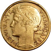 France 50 Centimes Liberty 1939 B KM# 894.2 REPVBLIQVE FRANÇAISE MORLON coin obverse France 50 Centimes Liberty 1939 B KM# 894.2 REPVBLIQVE FRANÇAISE MORLON coin obverse