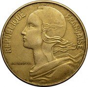 France 50 Centimes Marianne 1962 KM# 939.1 REPUBLIQUE FRANÇAISE LAGRIFFOUL coin obverse France 50 Centimes Marianne 1962 KM# 939.1 REPUBLIQUE FRANÇAISE LAGRIFFOUL coin obverse