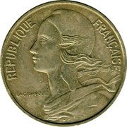 France 50 Centimes (Marianne) KM# 939.2 REPUBLIQUE FRANÇAISE LAGRIFFOUL coin obverse France 50 Centimes (Marianne) KM# 939.2 REPUBLIQUE FRANÇAISE LAGRIFFOUL coin obverse