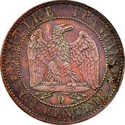 France Centime Napoleon III 1853 D 1853 dated coins with large and small D mint mark KM# 775.4 EMPIRE FRANÇAIS D UN CENTIME coin reverse France Centime Napoleon III 1853 D 1853 dated coins with large and small D mint mark KM# 775.4 EMPIRE FRANÇAIS D UN CENTIME coin reverse