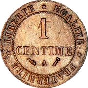 France Centime Ceres 1886 A KM# 826.1 LIBERTÉ ÉGALITÉ FRATERNITÉ 1 CENTIME A coin reverse France Centime Ceres 1886 A KM# 826.1 LIBERTÉ ÉGALITÉ FRATERNITÉ 1 CENTIME A coin reverse