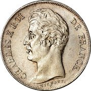 France Franc Charles X 1830 A KM# 724.1 CHARLES X ROI DE FRANCE. MICHAUT. coin obverse France Franc Charles X 1830 A KM# 724.1 CHARLES X ROI DE FRANCE. MICHAUT. coin obverse