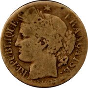 France Franc Napoleon III 1849 A KM# 759.1 REPUBLIQUE FRANÇAISE. E.A. OUDINÉ F. coin obverse France Franc Napoleon III 1849 A KM# 759.1 REPUBLIQUE FRANÇAISE. E.A. OUDINÉ F. coin obverse