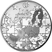 France 1-1/2 Euro European Union Expansion 2004 Proof KM# 1391 1 1/2 EURO RF coin obverse