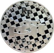 France 1-1/2 Euro Formula 1. Renault F1 Team 2006 Proof KM# 1452 LIBERTE, EGALITE, FRATERNITE RF 1½ EURO 2006 coin obverse