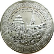 France 1/4 Euro Year of China in France 2004 KM# 2017 2003-2004 L'ANNÉE DE LA CHINE EN FRANCE 2004-2005 法国文化年在中国 coin reverse France 1/4 Euro Year of China in France 2004 KM# 2017 2003-2004 L'ANNÉE DE LA CHINE EN FRANCE 2004-2005 法国文化年在中国 coin reverse