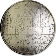 France 1/4 Euro European Union Expansion 2004 KM# 1390 1/4 EURO RF coin reverse France 1/4 Euro European Union Expansion 2004 KM# 1390 1/4 EURO RF coin reverse