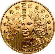 France 10 Euro Enlargement of the European Union 2004 Proof KM# 1392 € € € € € € € € € € € € EUROPA 2004 coin reverse France 10 Euro Enlargement of the European Union 2004 Proof KM# 1392 € € € € € € € € € € € € EUROPA 2004 coin reverse