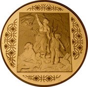 France 10 Euro 150th Anniversary of Japan-French Diplomatic Relations 2008 Proof KM# 1552 coin reverse France 10 Euro 150th Anniversary of Japan-French Diplomatic Relations 2008 Proof KM# 1552 coin reverse