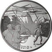 France 10 Euro Blake and Mortimer 2010 Proof KM# 1717 2010 coin reverse France 10 Euro Blake and Mortimer 2010 Proof KM# 1717 2010 coin reverse